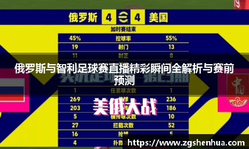 俄罗斯与智利足球赛直播精彩瞬间全解析与赛前预测